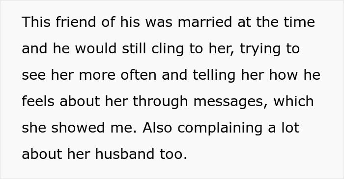 Text about a bipolar guy leaving his very pregnant wife for a young lover, raising concerns about co-parenting.