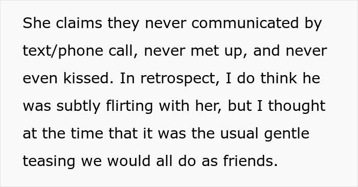 Text showing a man debating divorce after his wife&rsquo;s validation seeking nearly wrecked their lives.