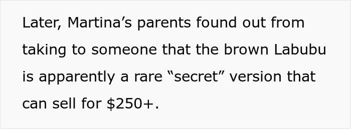 Family Drama Erupts After 12-Year-Old Gets Rare Labubu Christmas Gift Worth $170 Family Drama Erupts After 12-Year-Old Gets Rare Labubu Christmas Gift Worth $170
