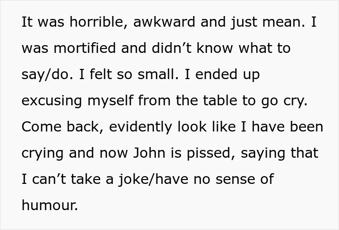 Text describing a woman refusing to risk her new career by giving free advice, revealing her friends' true colors.