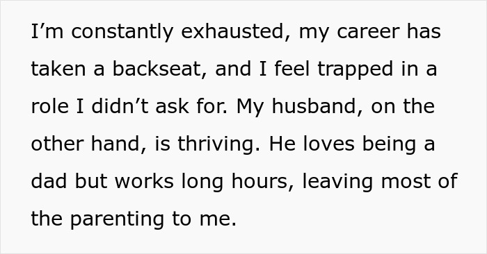 Exhausted mother text confessing she resents husband, regrets becoming a parent and feels trapped Exhausted mother text confessing she resents husband, regrets becoming a parent and feels trapped