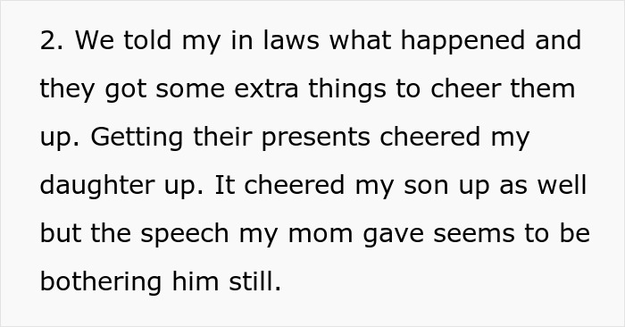 Woman Marries Into Rich Family, Horrified When Her Mom Doesn&rsquo;t Give Kids Gifts As They Have Enough