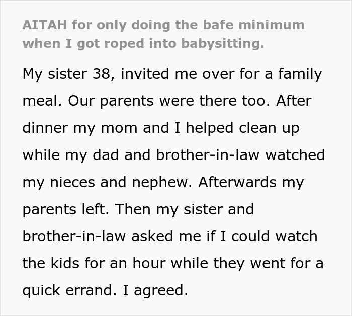 Parents Ghost Babysitter Bro, Throw A Tantrum When They Come Home To Chaos