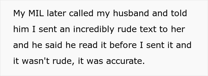 Text post about a woman sending a rude but accurate text after snapping at her controlling vegan friend.