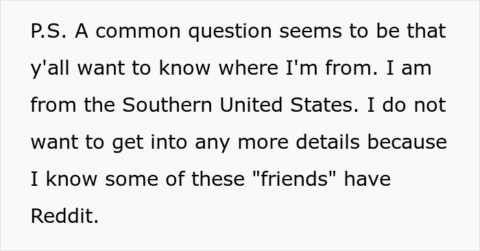 Text excerpt about woman refusing to drive until all friends buckle seat belts, causing a grudge over a road trip.