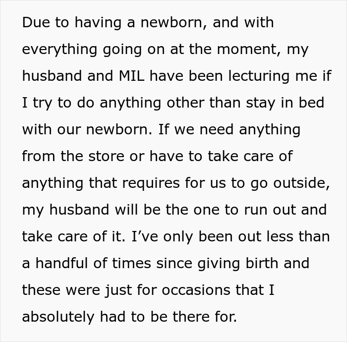 Woman Leaves Newborn With Husband After He Prioritizes His Mother