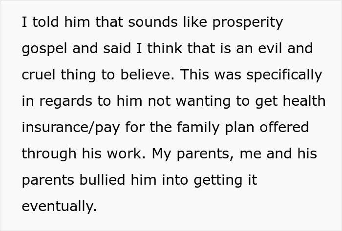 Text discussing a woman worried about her sister who became a tradwife, secretly starting a fund for her. Text discussing a woman worried about her sister who became a tradwife, secretly starting a fund for her.