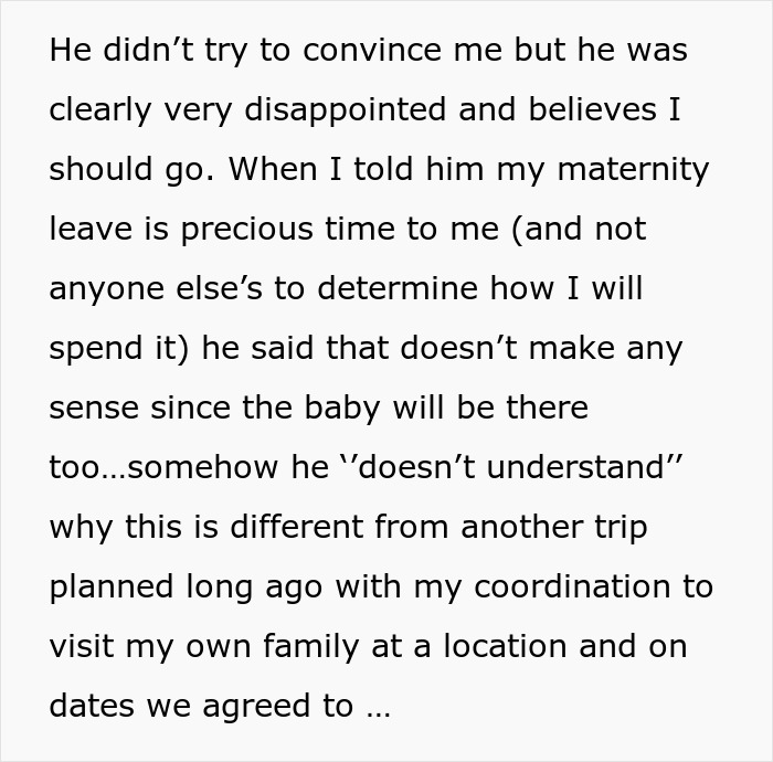 Text excerpt showing a daughter-in-law expressing frustration with an overbearing MIL making plans without her knowledge. Text excerpt showing a daughter-in-law expressing frustration with an overbearing MIL making plans without her knowledge.