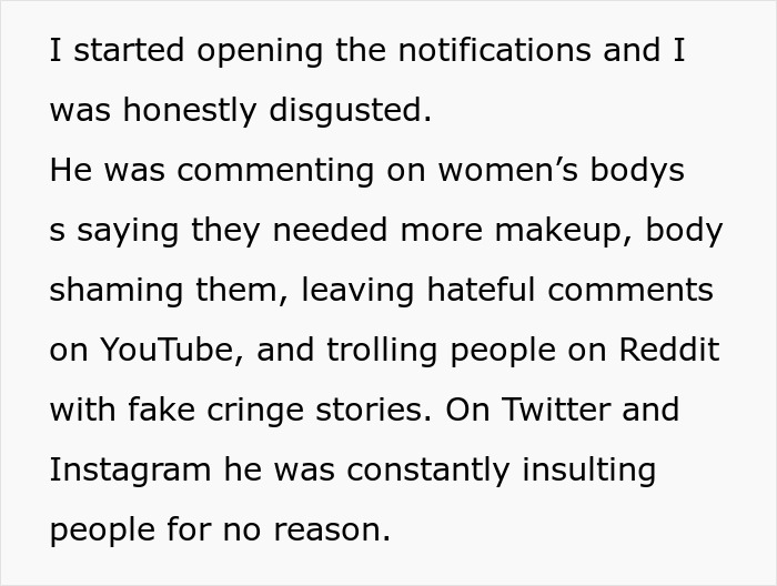 Woman discovers boyfriend is an internet troll who targeted her with hateful comments and online harassment. Woman discovers boyfriend is an internet troll who targeted her with hateful comments and online harassment.