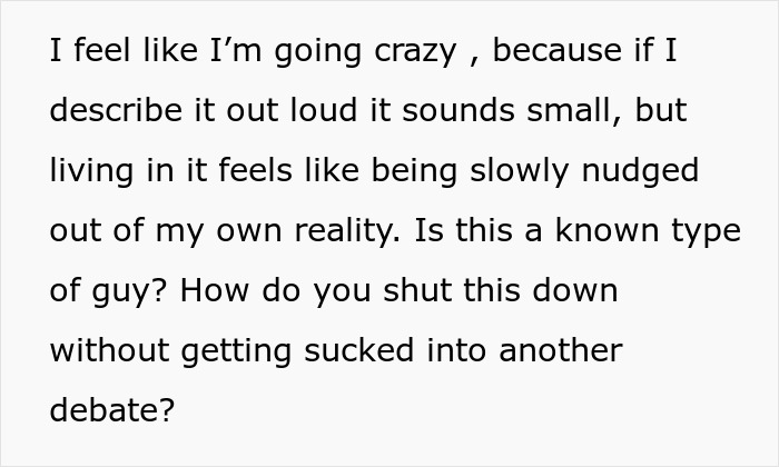 Text on a white background expressing frustration about being manipulated into therapy battles in a difficult relationship. Text on a white background expressing frustration about being manipulated into therapy battles in a difficult relationship.