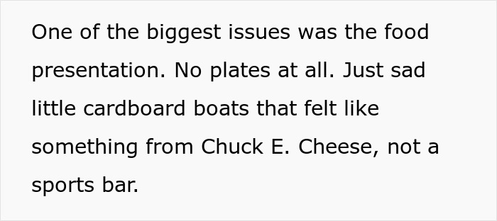 Alt text: Snarky letter about restaurant food presentation leads to a hilarious pitch and patent from bigwigs. Alt text: Snarky letter about restaurant food presentation leads to a hilarious pitch and patent from bigwigs.