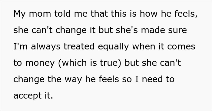 Teen calls out stepdad for ignoring him while mom says he’s mostly a dad and urges to let it go and accept feelings. Teen calls out stepdad for ignoring him while mom says he’s mostly a dad and urges to let it go and accept feelings.