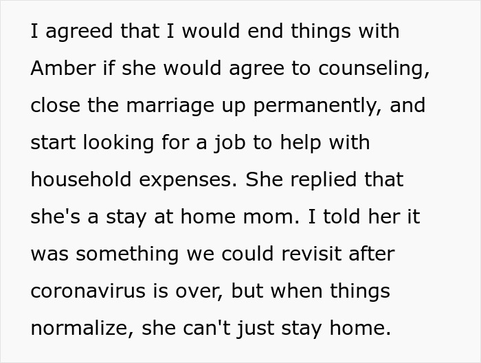 Text excerpt discussing a wife negotiating an open marriage agreement with her husband to reconnect with her ex. Text excerpt discussing a wife negotiating an open marriage agreement with her husband to reconnect with her ex.