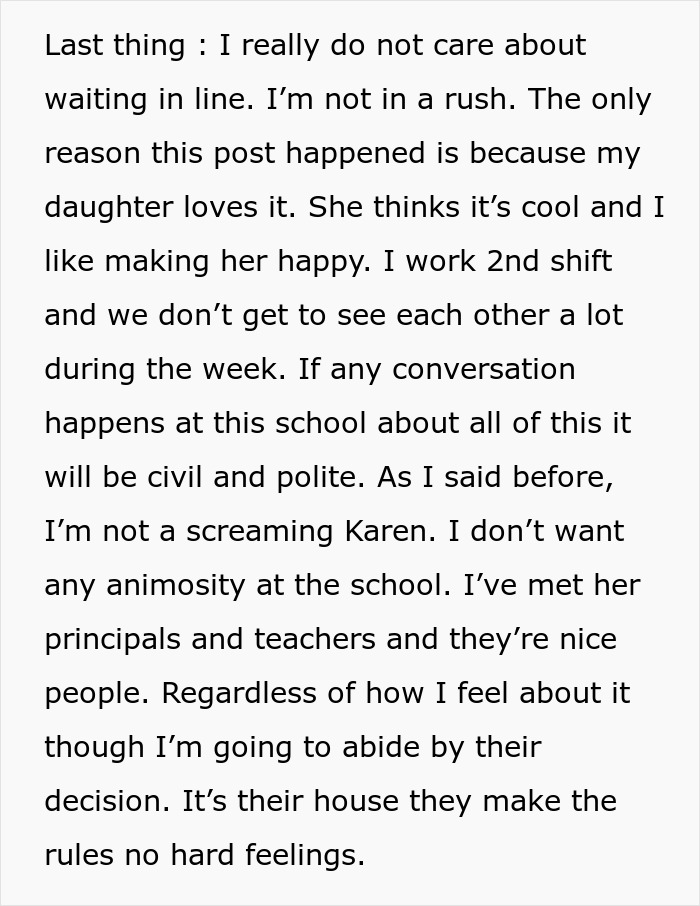 School Bans Dad From Walking Daughter To Door Because Karen Mom Felt Uncomfortable School Bans Dad From Walking Daughter To Door Because Karen Mom Felt Uncomfortable