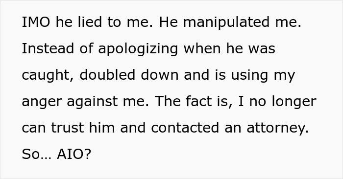 Text message expressing betrayal and mistrust after husband lies about camping trip with bro who was actually home