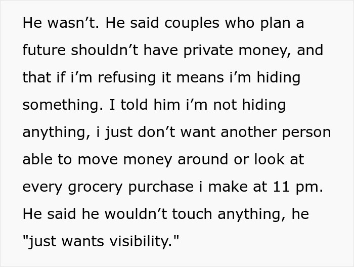 Man Decides Engagement Depends On GF Giving Him Full Access To Her Money, She Just Laughs At Him Man Decides Engagement Depends On GF Giving Him Full Access To Her Money, She Just Laughs At Him