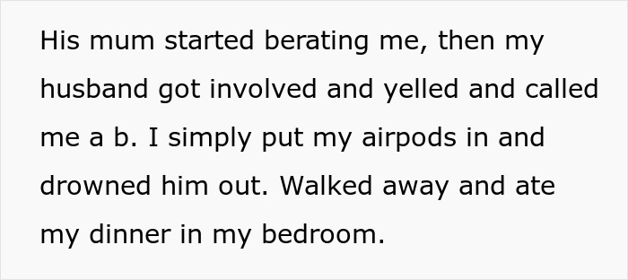 Text excerpt describing a husband throwing a tantrum after his wife refuses to comply with his demands. Text excerpt describing a husband throwing a tantrum after his wife refuses to comply with his demands.