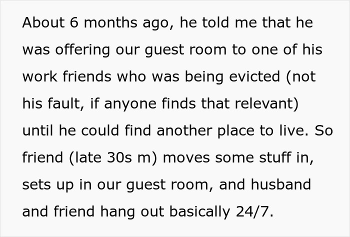 Text excerpt about a woman never wearing a bra at home and its impact on her husband&rsquo;s feelings.