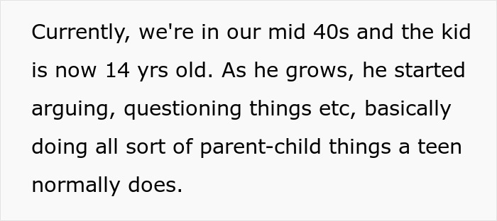Text about a 14-year-old stepson growing up and typical parent-child challenges in a college family money context. Text about a 14-year-old stepson growing up and typical parent-child challenges in a college family money context.