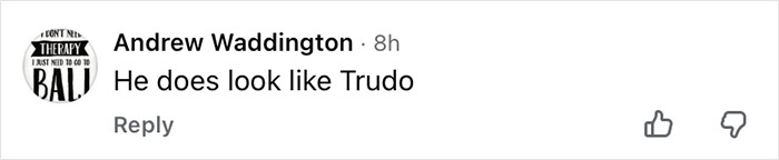 Social media comment discussing Barron Trump amid paternity conspiracy theories after New Year's Eve event. Social media comment discussing Barron Trump amid paternity conspiracy theories after New Year's Eve event.