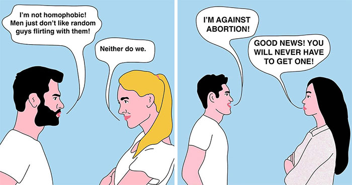 50 Best And Most Relatable Illustrations That Expose Today’s Social Norms