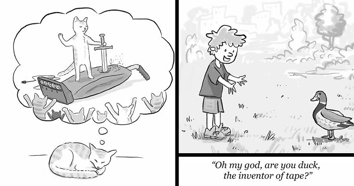 Hilarious Minimalistic Comics That Convey A Message With Little To No Words By Will Santino (55 Best Pics)