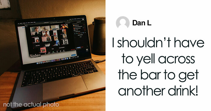 Restaurant With A Boss, A Laptop, And A Loud 20-Person Meeting