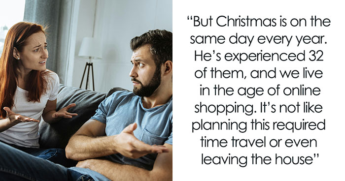 Man Fails To Buy His GF Any Christmas Presents Then Claims The Holiday Just “Snuck Up” On Him