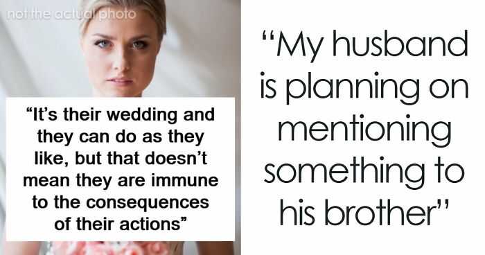 Bride Enters New Family With Drama After Deliberately Excluding Sister-In-Law From Wedding Photos