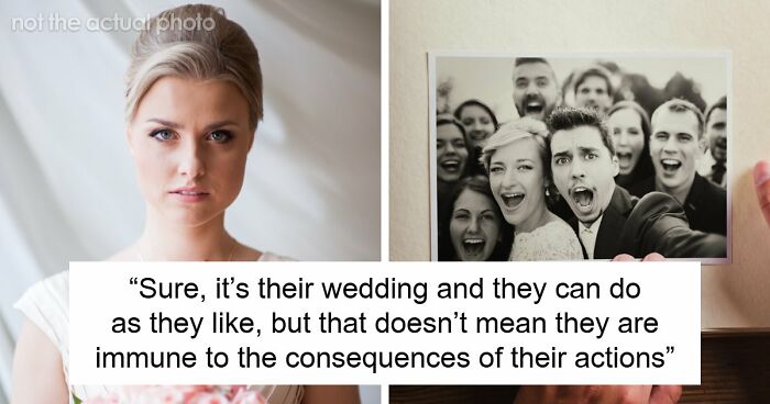 Bride Enters New Family With Drama After Deliberately Excluding Sister-In-Law From Wedding Photos