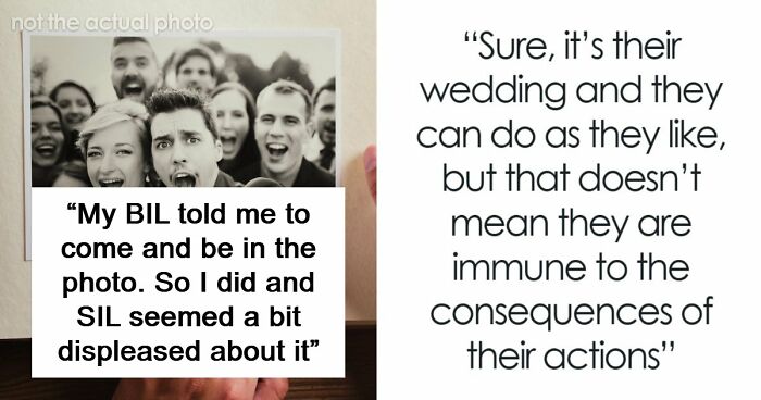 Bride Enters New Family With Drama After Deliberately Excluding Sister-In-Law From Wedding Photos