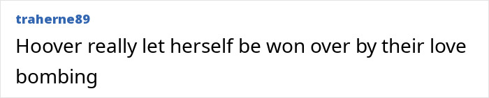 Screenshot of a social media comment about Ryan Reynolds' manipulative email leak involving author Colleen Hoover.