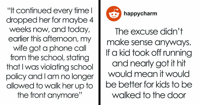 School Bans Dad From Walking Daughter To Door Because Karen Mom Felt Uncomfortable