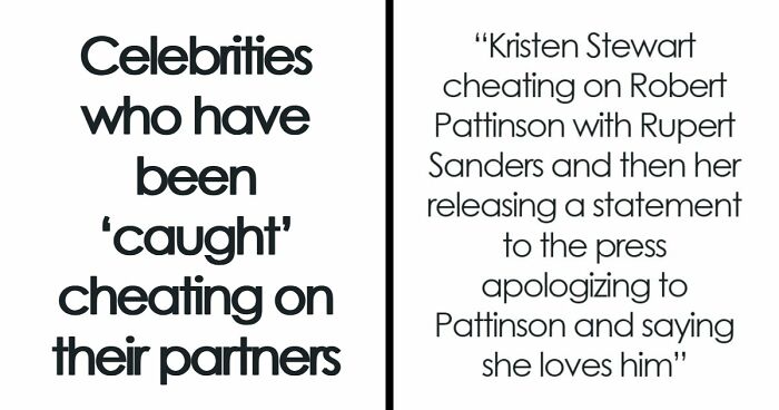 34 Celebrities Who Shocked The World After Getting Caught Cheating