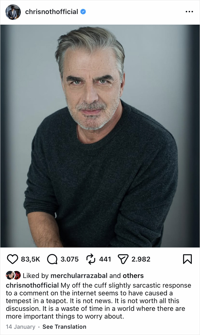 “Foi doloroso”: Chris Noth detalha por que ele e Sarah Jessica Parker não são mais amigos “Foi doloroso”: Chris Noth detalha por que ele e Sarah Jessica Parker não são mais amigos