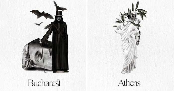 How City Life Inspired My Minimalist, Monochromatic Illustrations (15 Pics)