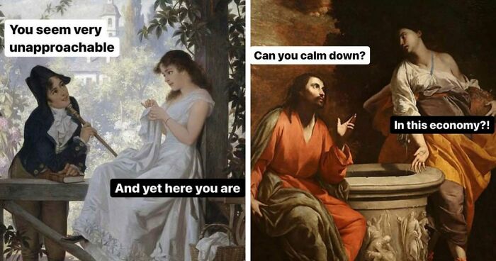 95 Hilarious Classical Art Memes That Feel Way Too Accurate For The 21st Century
