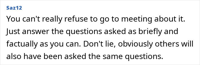 Comment discussing a woman's actions sparking debate on double standards and consequences compared to a man’s behavior.