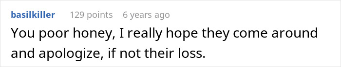 Screenshot of an online comment where a user sympathizes with a guy furious after being excluded from family girl days. Screenshot of an online comment where a user sympathizes with a guy furious after being excluded from family girl days.