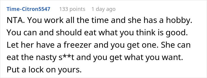 Screenshot of a text comment discussing a wife upset after husband embarrasses her in front of her parents. Screenshot of a text comment discussing a wife upset after husband embarrasses her in front of her parents.