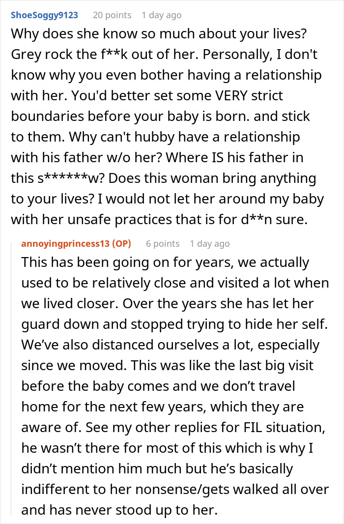 Pregnant woman rejects expired food from 1999 in pantry, causing tension with mother-in-law over unsafe meal offers. Pregnant woman rejects expired food from 1999 in pantry, causing tension with mother-in-law over unsafe meal offers.