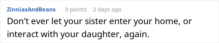 Screenshot of a social media comment about a woman stealing her 5-year-old niece’s skirt and lying when caught. Screenshot of a social media comment about a woman stealing her 5-year-old niece’s skirt and lying when caught.