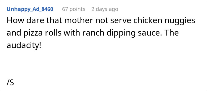 Person making exaggerated facial expressions and throwing a fit after receiving traditional gross food instead of American dishes.