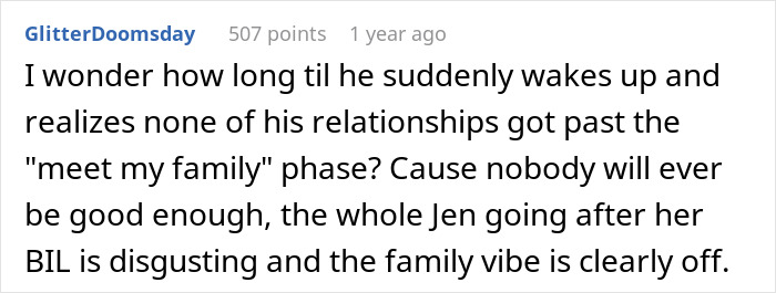 Spineless Guy Ignores GF&rsquo;s Worries About His Toxic Fam, Ends Up Single As She Can&rsquo;t Take It Anymore