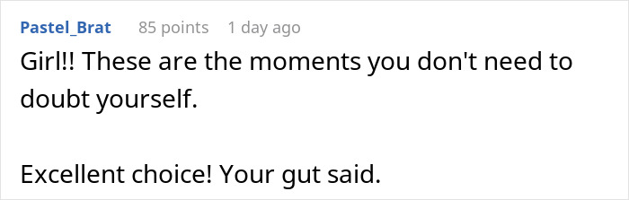 Comment expressing support for a recovering alcoholic who backed out of a second date planned around bars. Comment expressing support for a recovering alcoholic who backed out of a second date planned around bars.