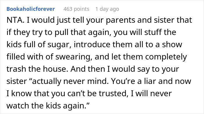 Parents Ghost Babysitter Bro, Throw A Tantrum When They Come Home To Chaos