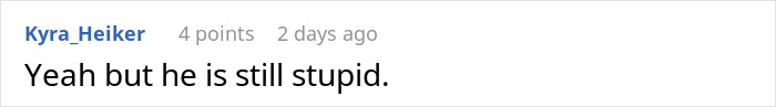Screenshot of an online comment expressing frustration with a man who assumed his fiancée was pregnant. Screenshot of an online comment expressing frustration with a man who assumed his fiancée was pregnant.