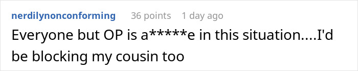 Screenshot of a Reddit comment discussing if a man was wrong for dumping his girlfriend because she has kids. Screenshot of a Reddit comment discussing if a man was wrong for dumping his girlfriend because she has kids.