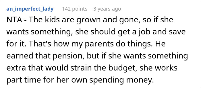 Screenshot of a Reddit comment discussing a husband struggling with his wife’s cosmetic upgrade and issues of infidelity. Screenshot of a Reddit comment discussing a husband struggling with his wife’s cosmetic upgrade and issues of infidelity.