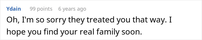 Comment expressing sympathy towards a guy furious after family refuses to include him in girl days. Comment expressing sympathy towards a guy furious after family refuses to include him in girl days.